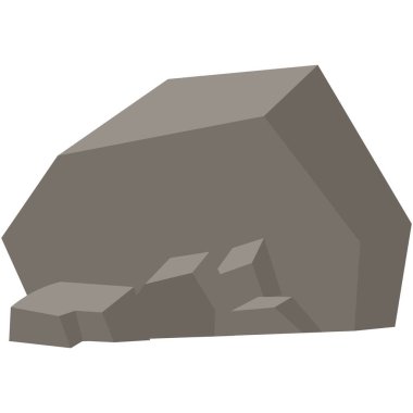 2D kırık kaya yığını manzara, çevre varlıkları, arazi tasarımı, eğitim jeoloji görselleri ve doğa projeleri için uygun doğal taş parçalarını gösteriyor..