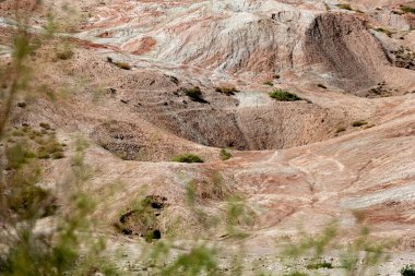 Khizi Azerbaycan 'ın karamel dağları. Yüksek kalite fotoğraf