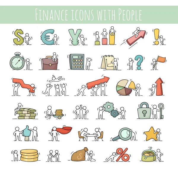 Finance and business icons set