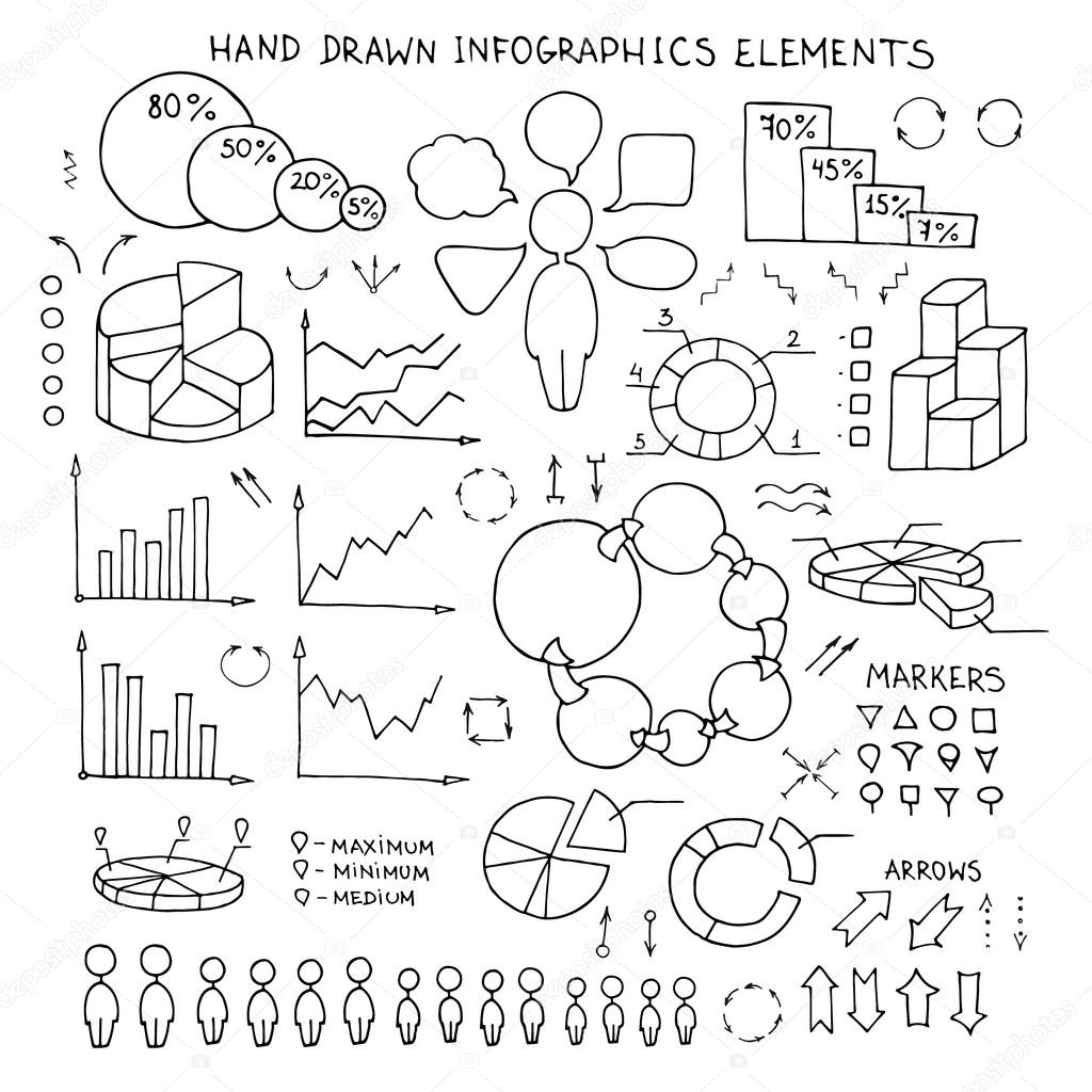 management infographics elements. 