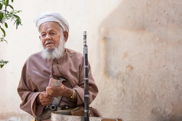 Velho homem Omani — Fotografia de Stock