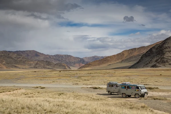 Landskapet i västra Mongoliet — Stockfoto