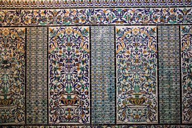 halı veya kilim mağaza kumaş detay
