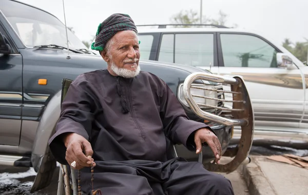 Omanu człowieka na rynku — Zdjęcie stockowe