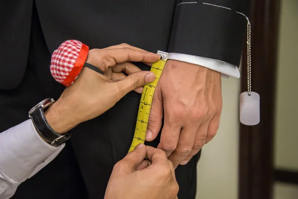 Sewing Tuxedo suits — Stock Photo, Image