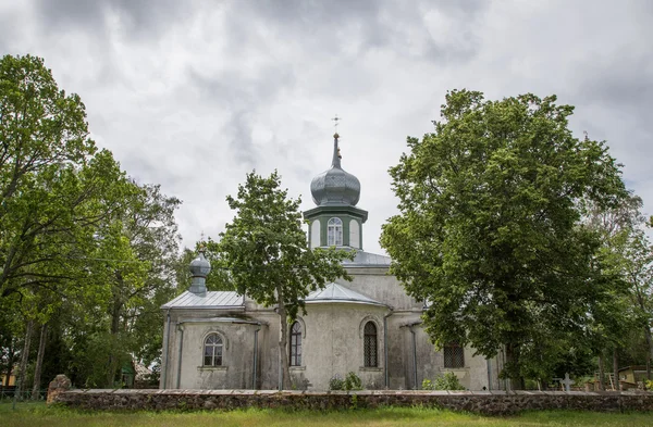 Antigua iglesia en Estonia Oriental — Foto de Stock