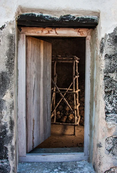 Scala in legno oggetto — Foto Stock