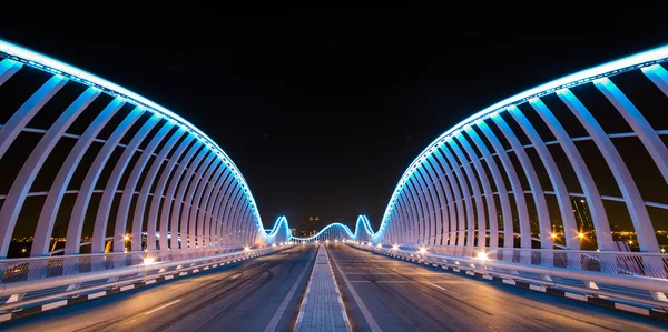 Meydan bridge nocą — Zdjęcie stockowe