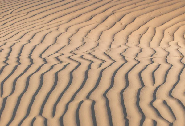 Крупный План Текстуры Песчаной Пустыни — стоковое фото