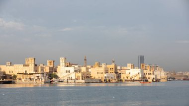 Dere üzerindeki eski Dubai şehri.