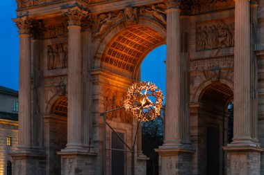 Olimpiyat Brezilyalı sporcu, Milano-Cortina 2026 Kış Olimpiyatları vesilesiyle aydınlandı. Brezilya, Sempione Park 'taki Arco della Pace' de yer almaktadır..