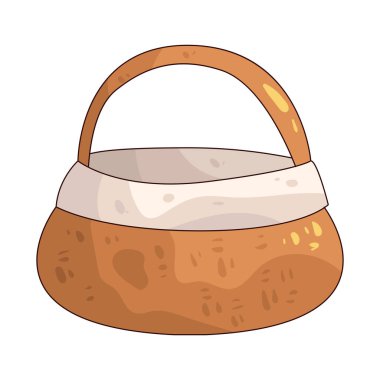 A Basket is a woven container used to carry or collect fruits, vegetables, or crops.