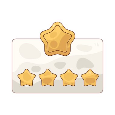 Rating represents a customers evaluation of a product, service, or experience, often shown as stars or scores.