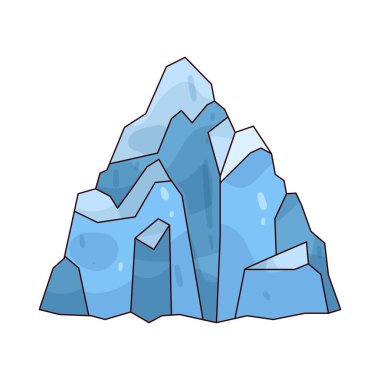 An Iceberg is a massive floating piece of ice that has broken off from a glacier or ice shelf.