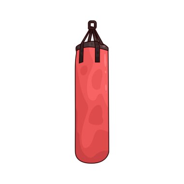A Punching Bag is a padded bag used for boxing or martial arts training to build strength and coordination.