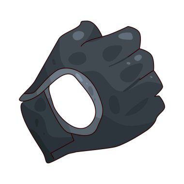 A Gym Glove is a padded glove worn to protect the hands and improve grip during weightlifting or workouts.