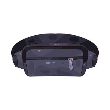  A Fanny Pack is a small zippered pouch worn around the waist for holding small items hands-free.
