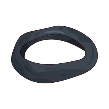 A Hair Tie is an elastic band used to fasten hair into a ponytail or bun.