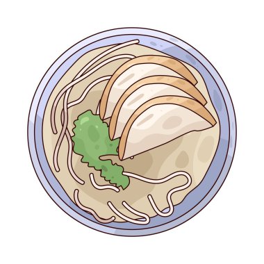 Chicken Pho is a Vietnamese noodle soup with aromatic broth, herbs, and chicken.