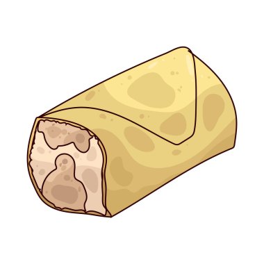 A Chicken Wrap is a tortilla filled with chicken, vegetables, and sauce, rolled up for a convenient meal.