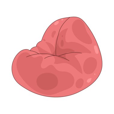 Fasulye Torbası, boncuk ya da köpükle dolu yumuşak yastık benzeri bir koltuktur, rahat ve esnek oturma olanağı sağlar..