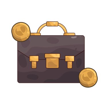 Para Evrak Çantası büyük miktarda para veya mali işlem deposunu sembolize eder.