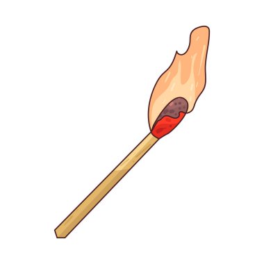 Kibrit çöpü, sert bir yüzeye çarptığında alevi tutuşturan küçük bir çubuktur..