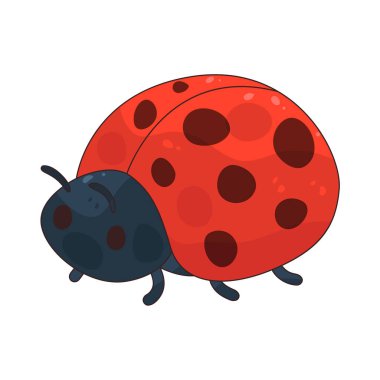  Uğur böceği, genellikle şans simgesi olarak görülen, siyah noktalı, küçük kırmızı bir böcektir..