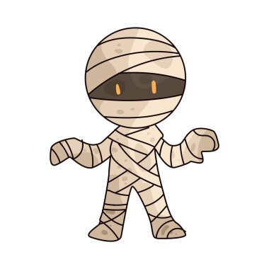  Mumya, Mısır efsanelerini ve Cadılar Bayramı korkusunu sembolize eden eski bir figürdür..