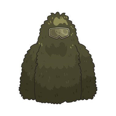 Ghillie, keskin nişancıların doğal ortama kusursuz uyum sağlamak için giydikleri kamuflaj elbisesidir..