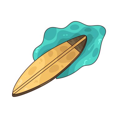 Sörf tahtası, okyanus dalgalarında sörf yapmak için kullanılan uzun ve düz bir sörf tahtasıdır..