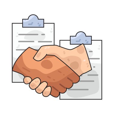 El sıkışma, anlaşmayı, ortaklığı veya başarılı işbirliğini sembolize eder.