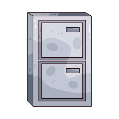  Dosya Dolabı, belgeleri depolamak ve düzenlemek için kullanılan bir ofis mobilyasıdır..