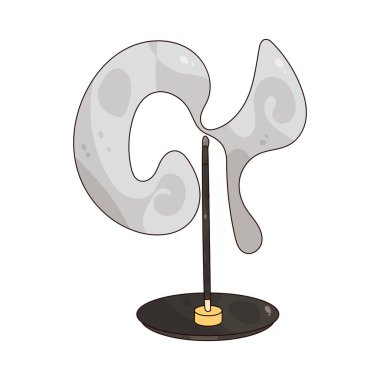 Tütsü Çubuğu, sakinliği ve meditasyon alanlarına odaklanmayı teşvik eden aromatik dumanlar yayar..