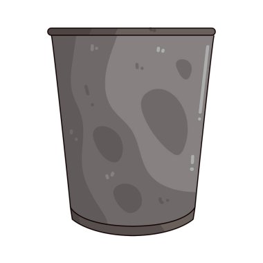 Çöp tenekesi atıkları atmak için kullanılan bir konteynırdır..