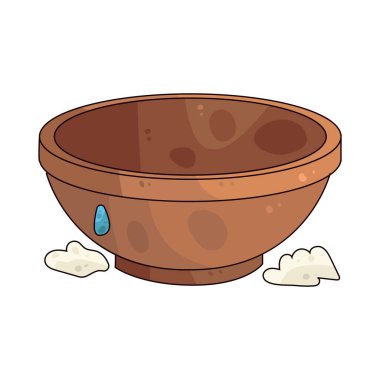 Boş bir kâse açlığı, yoksulluğu veya yiyeceğe ulaşamamayı sembolize eder..