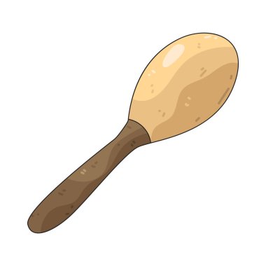 Marakas, ritmik tıngırtı sesleri yaratan boncuklarla dolu perküsyon aletlerini sallıyor..