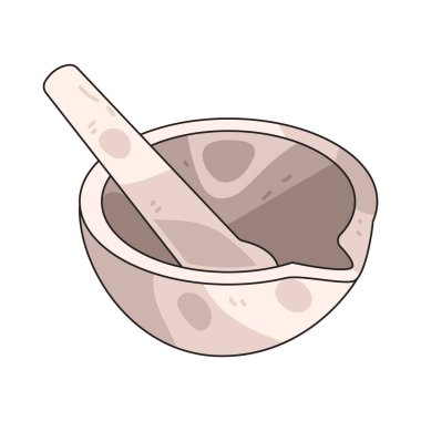 Havan ve Pestle, tıbbi malzemeleri öğütmek veya karıştırmak için kullanılan bir araçtır..