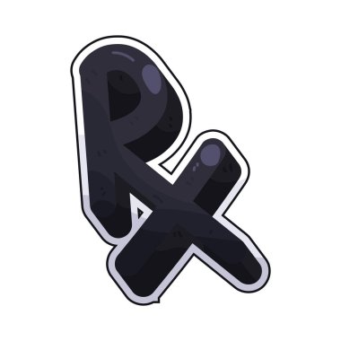 Rx Sembolü reçeteleri ve ilaç tedavisini temsil eden tıbbi bir kısaltmadır..