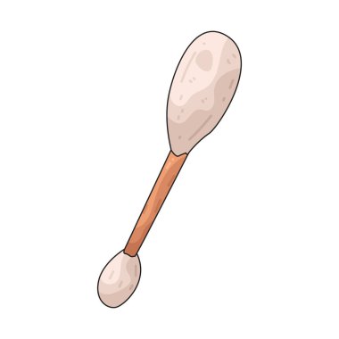  Pamuk Bud, yumuşak pamuk uçlu küçük bir çubuktur ve temizlik için kullanılır..