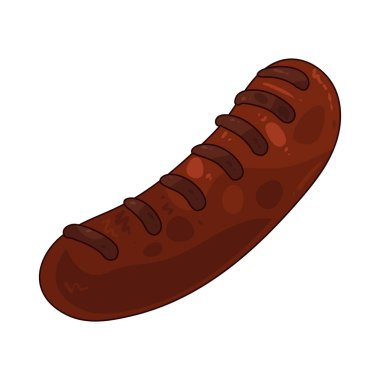 Sosis, baharatlı öğütülmüş ettir ve bir kapta pişirilir..