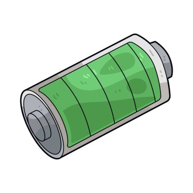 Bir pil tam sembolü bir aygıtın bataryasının tam dolu olduğunu gösterir.