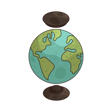 A Globe, Dünya 'nın kıtaları, okyanusları ve coğrafi bölgeleri gösteren küresel bir modelidir..