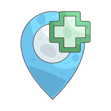 Ekle Pin, haritada seçilen bir noktaya yeni bir işaretleyici yerleştiren bir eylemdir.