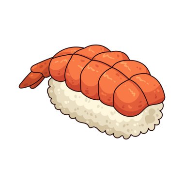  Nigiri karidesi, elle ezilmiş ve üzerinde karides bulunan bir suşi parçasıdır..