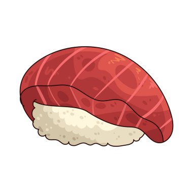 Ton balığı nigiri, üzerinde taze bir dilim ton balığı bulunan el yapımı pirinç parçasıdır..