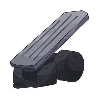 Bir hızlandırıcı pedalı motor gücünü ayarlayarak araçların hızını kontrol eder.