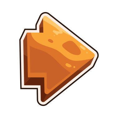 Bir ok yağı güçlü vurgu için kullanılan büyük ve ağır bir ok sembolüdür..