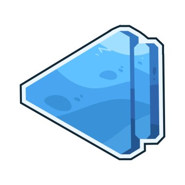 Soldaki bir ok üçgeni, sol veya sol yönünü gösteren bir üçgendir..