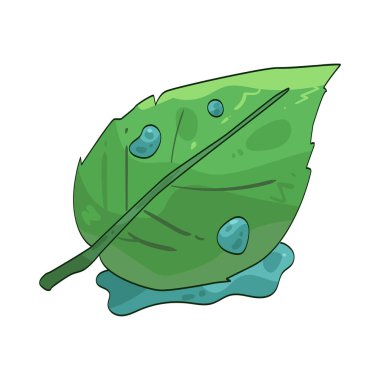 Taze bir yaprak yeni oluşmuş parlak bir yapraktır. Nem ve yaşamla doludur..